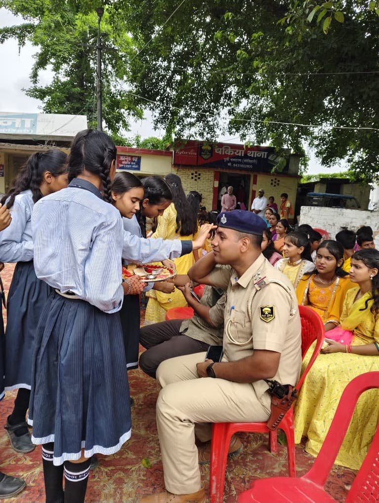 Tying the Rakhi