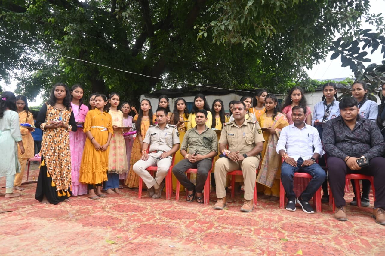 Raksha Bandhan with Police